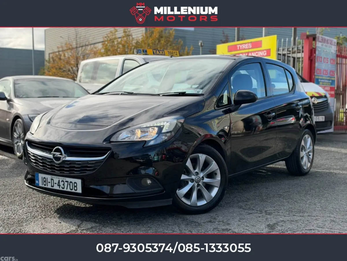 Opel Corsa Hatchback, Petrol, 2018, Black
