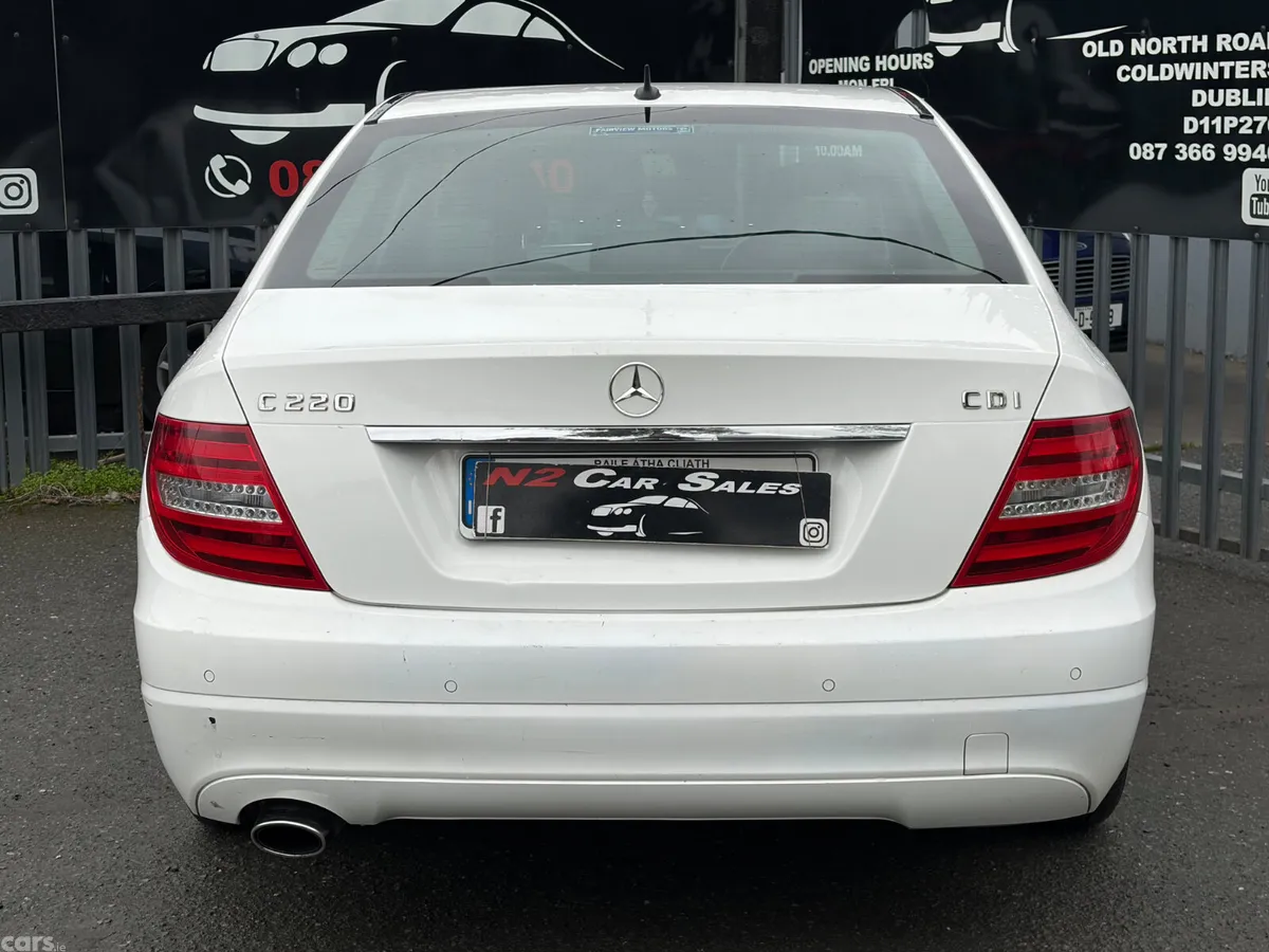 Mercedes-Benz C-Class Saloon, Diesel, 2013, White