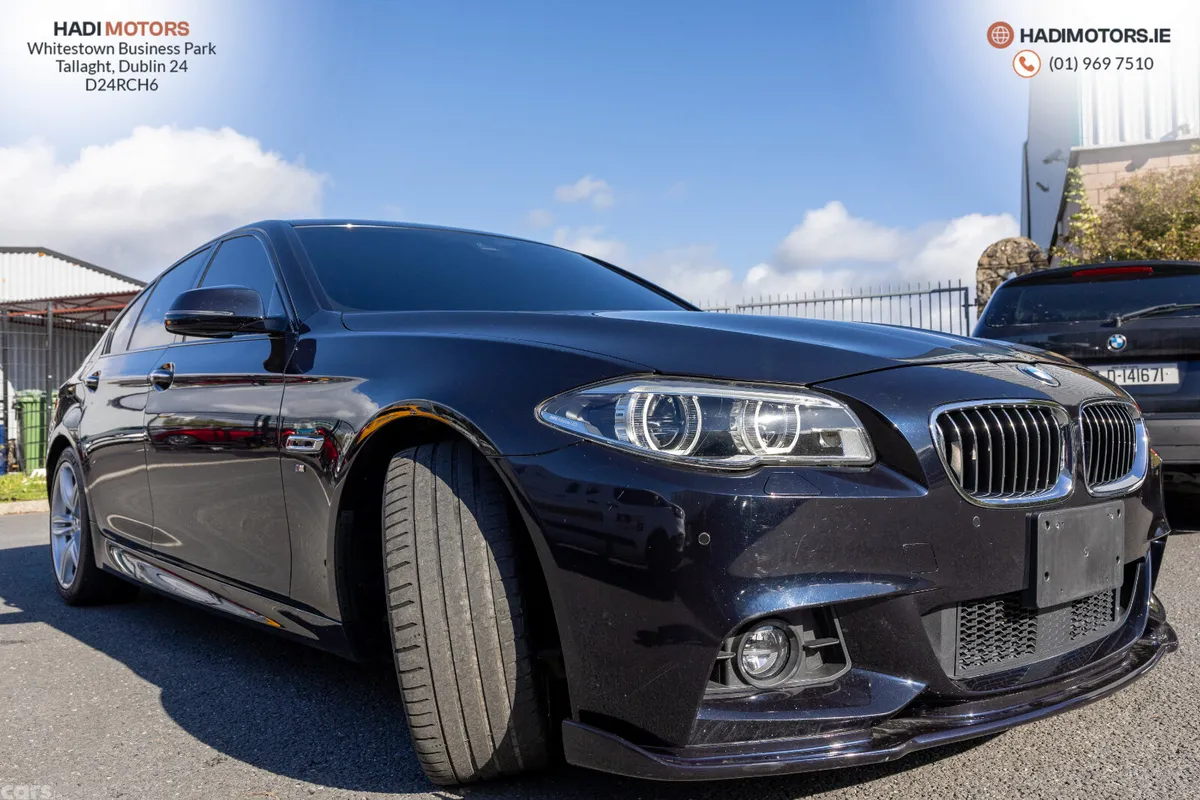 BMW 5-Series Saloon, Diesel, 2017, Black