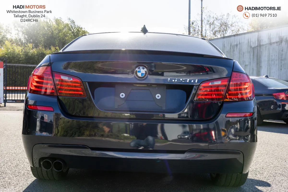 BMW 5-Series Saloon, Diesel, 2017, Black