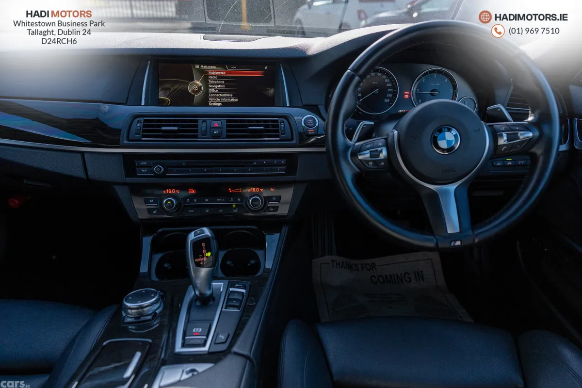 BMW 5-Series Saloon, Diesel, 2017, Black