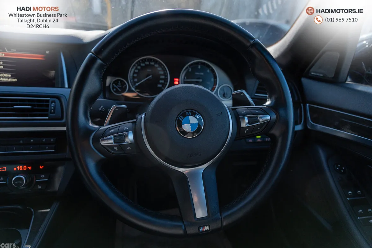 BMW 5-Series Saloon, Diesel, 2017, Black