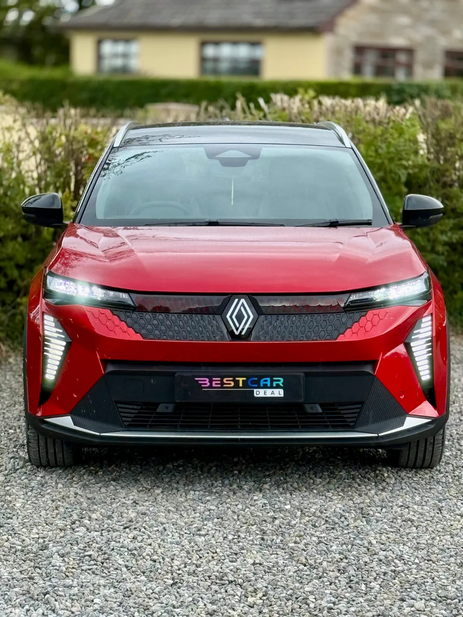 Renault Scenic MPV, Electric, 2024, Red