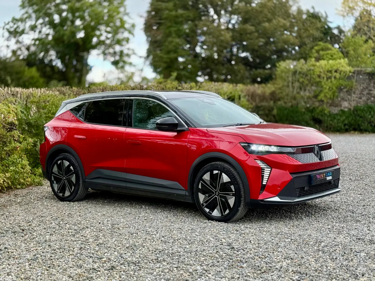 Renault Scenic MPV, Electric, 2024, Red