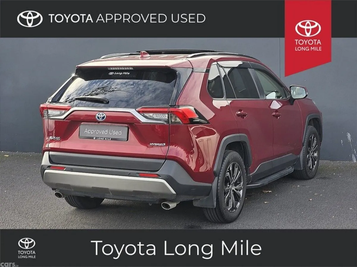 Toyota RAV4 SUV, Petrol Hybrid, 2024, Red