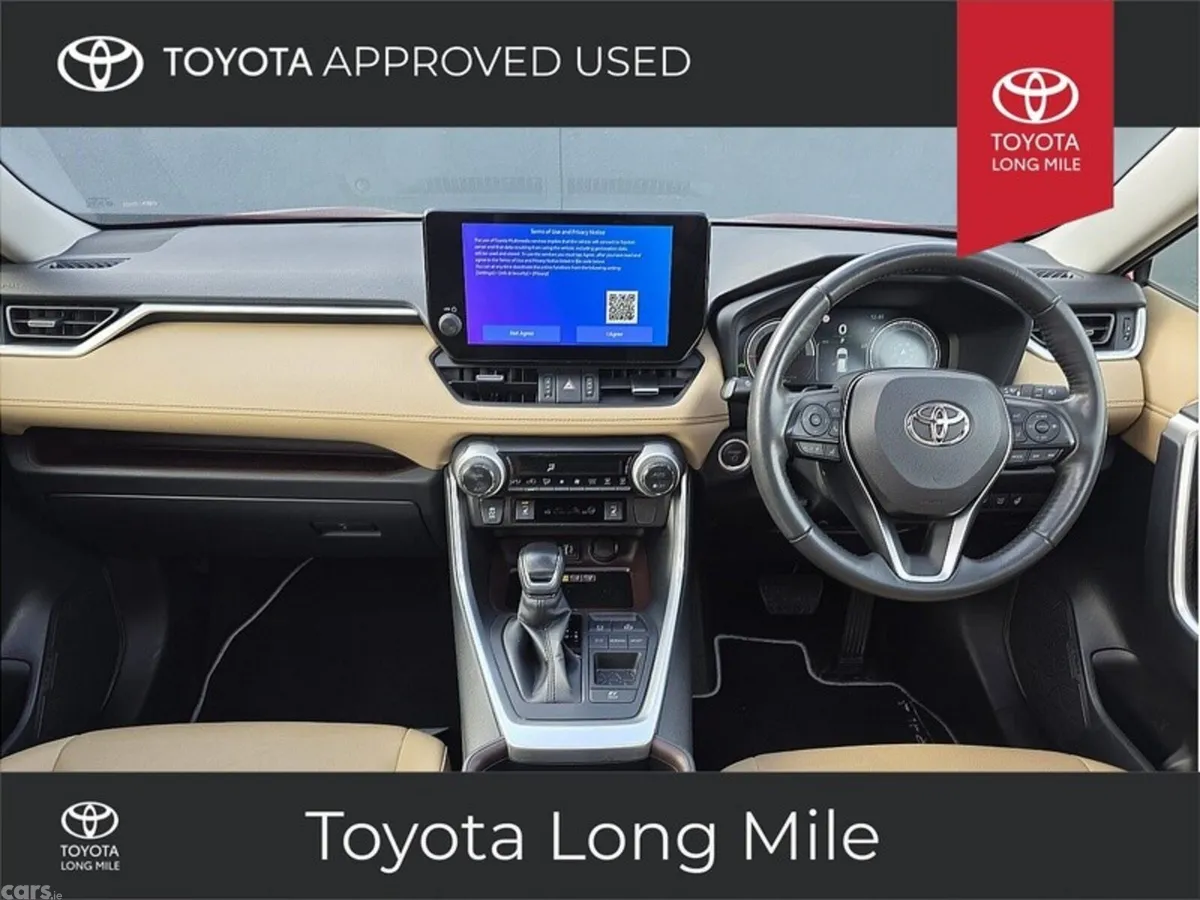 Toyota RAV4 SUV, Petrol Hybrid, 2024, Red