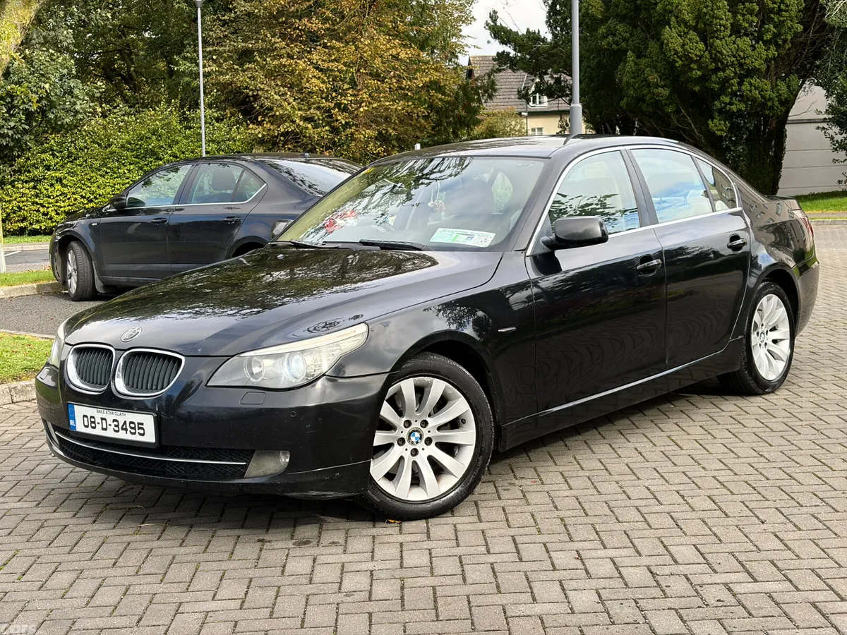 BMW 5-Series Saloon, Diesel, 2008, Black