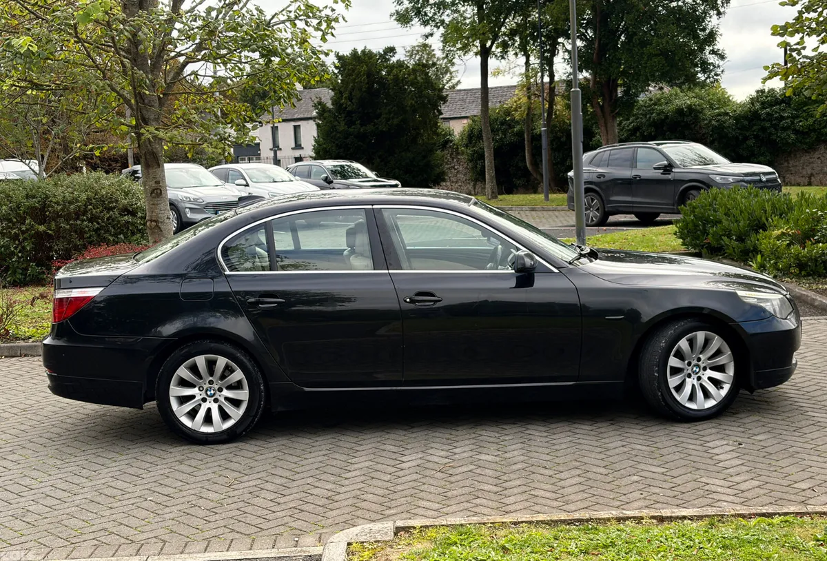 BMW 5-Series Saloon, Diesel, 2008, Black