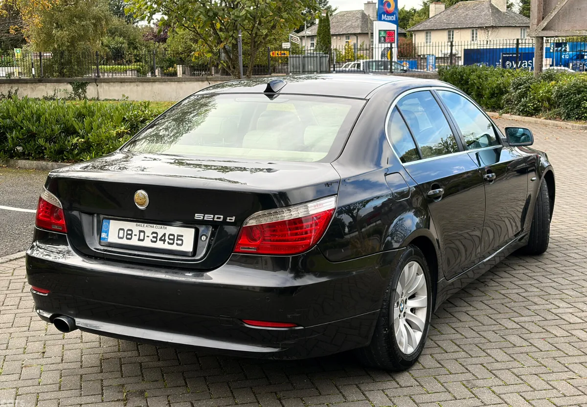 BMW 5-Series Saloon, Diesel, 2008, Black