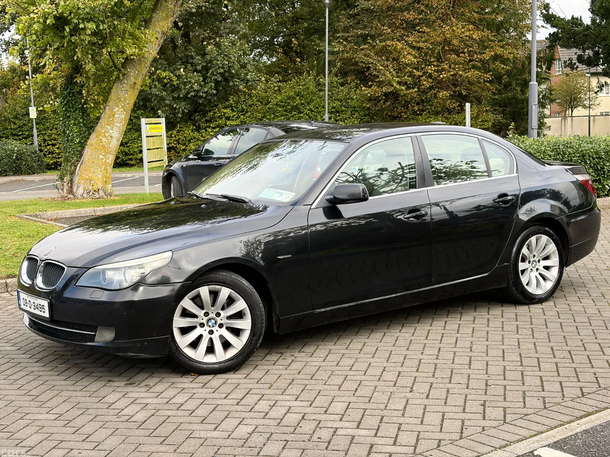 BMW 5-Series Saloon, Diesel, 2008, Black
