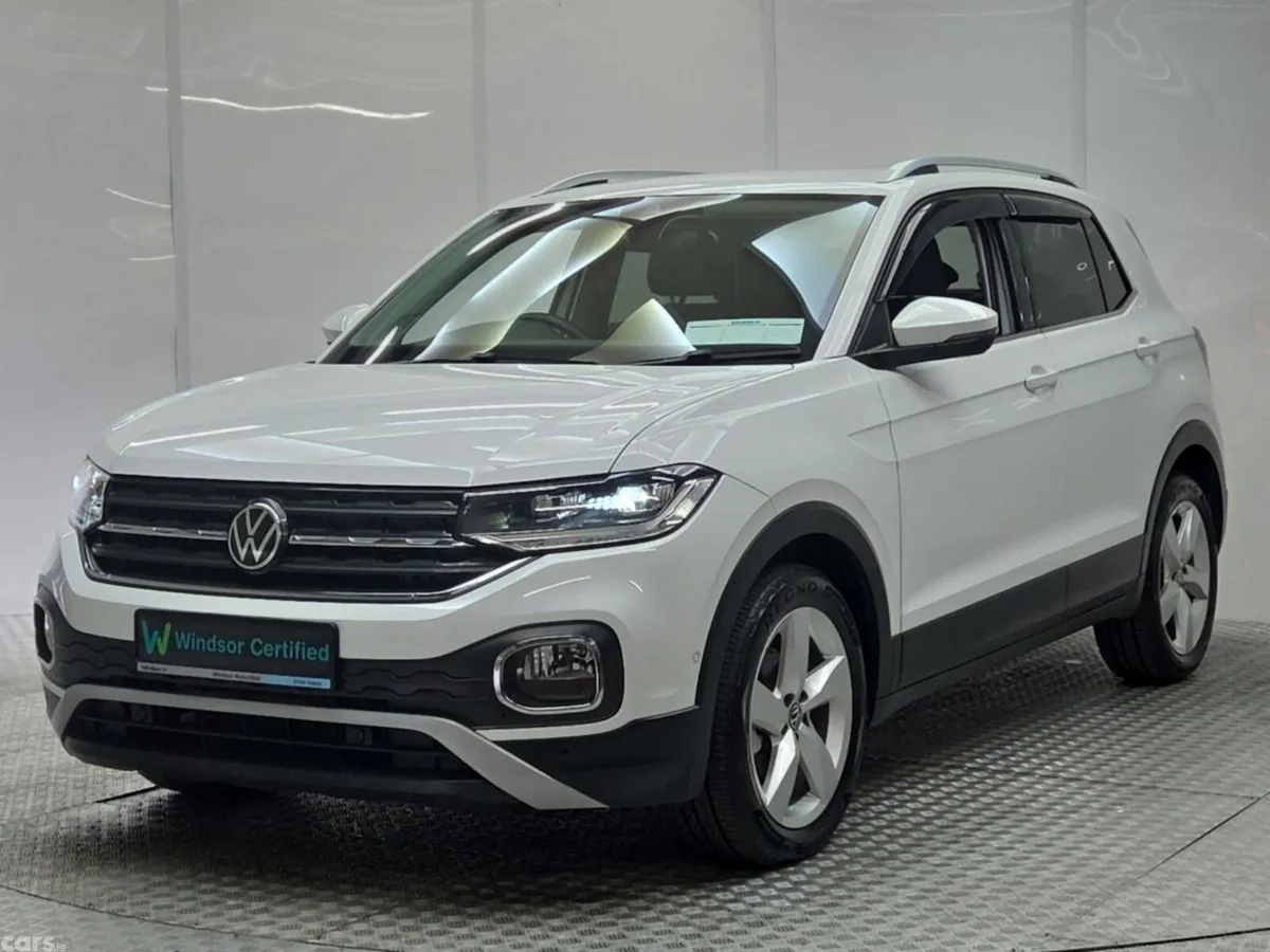 Volkswagen T-Cross SUV, Petrol, 2021, White