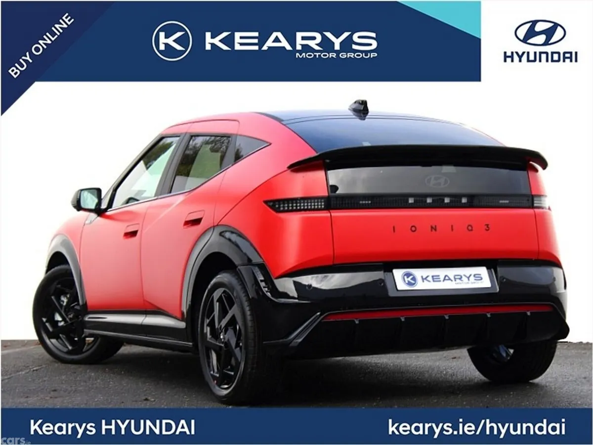 Hyundai IONIQ 3 Hatchback, Electric, 2027, Red
