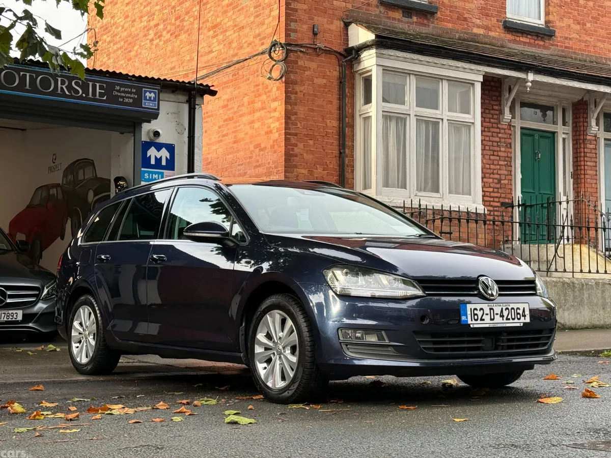 Volkswagen Golf Estate, Petrol, 2016, Blue