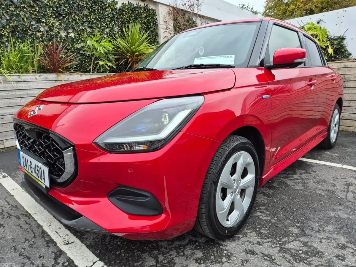 Suzuki Swift Hatchback, Petrol Hybrid, 2024, Red