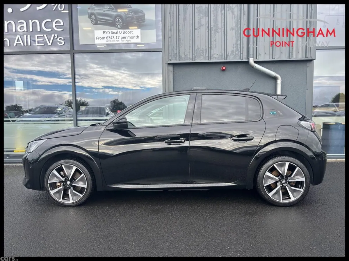 Peugeot 208 Hatchback, Electric, 2022, Black