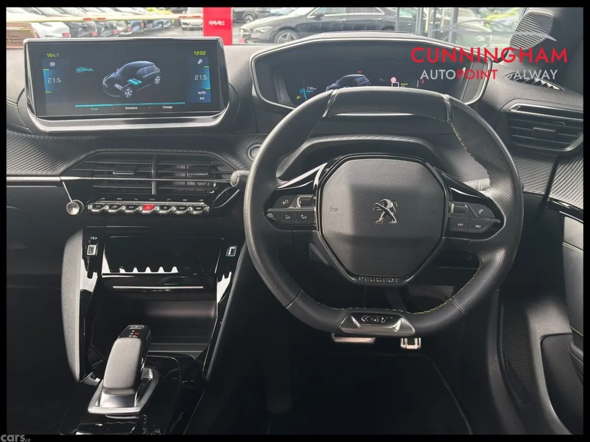 Peugeot 208 Hatchback, Electric, 2022, Black
