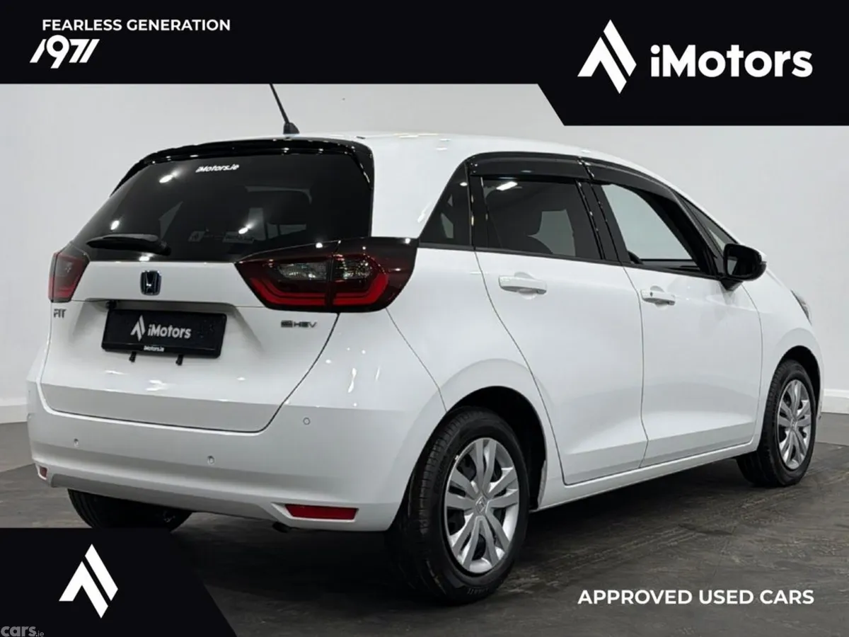 Honda Fit Hatchback, Petrol Hybrid, 2021, White
