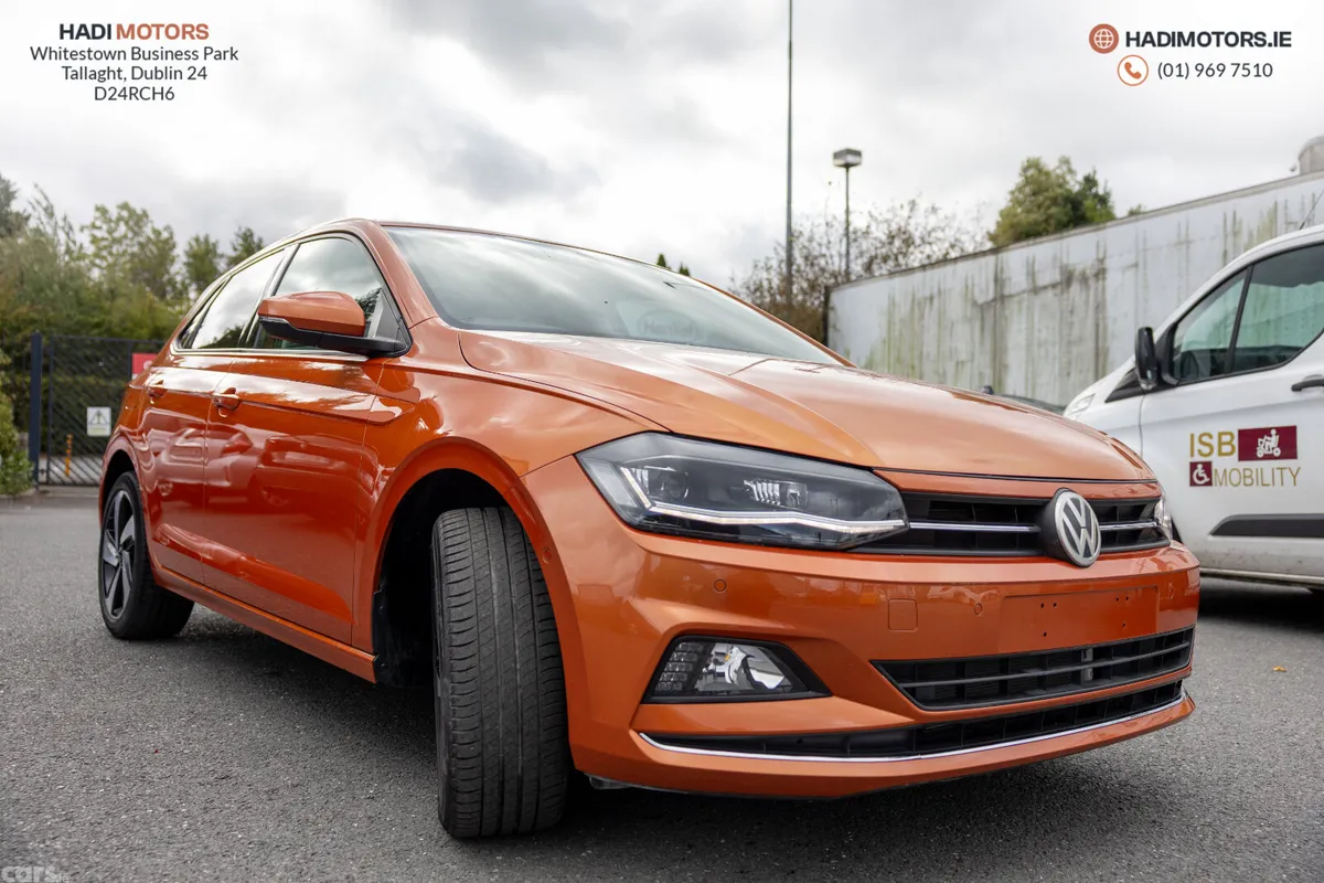 Volkswagen Polo Hatchback, Petrol, 2018, Orange