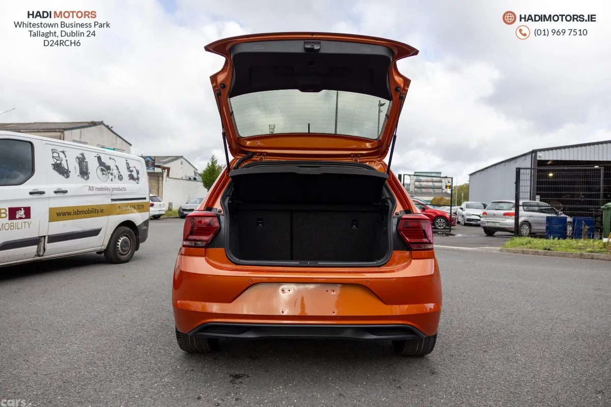 Volkswagen Polo Hatchback, Petrol, 2018, Orange