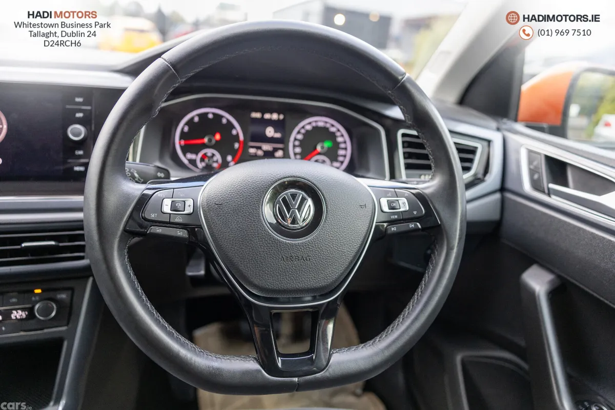 Volkswagen Polo Hatchback, Petrol, 2018, Orange