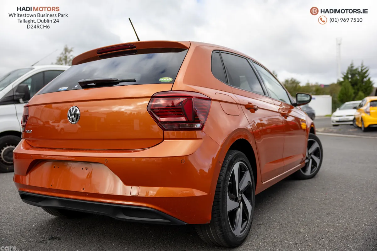 Volkswagen Polo Hatchback, Petrol, 2018, Orange