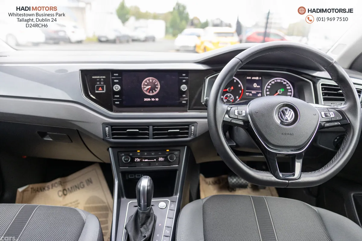 Volkswagen Polo Hatchback, Petrol, 2018, Orange