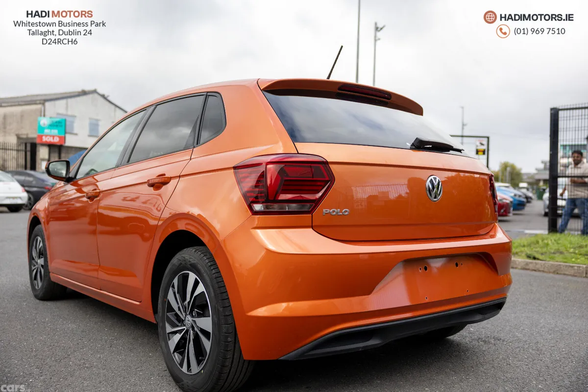 Volkswagen Polo Hatchback, Petrol, 2018, Orange