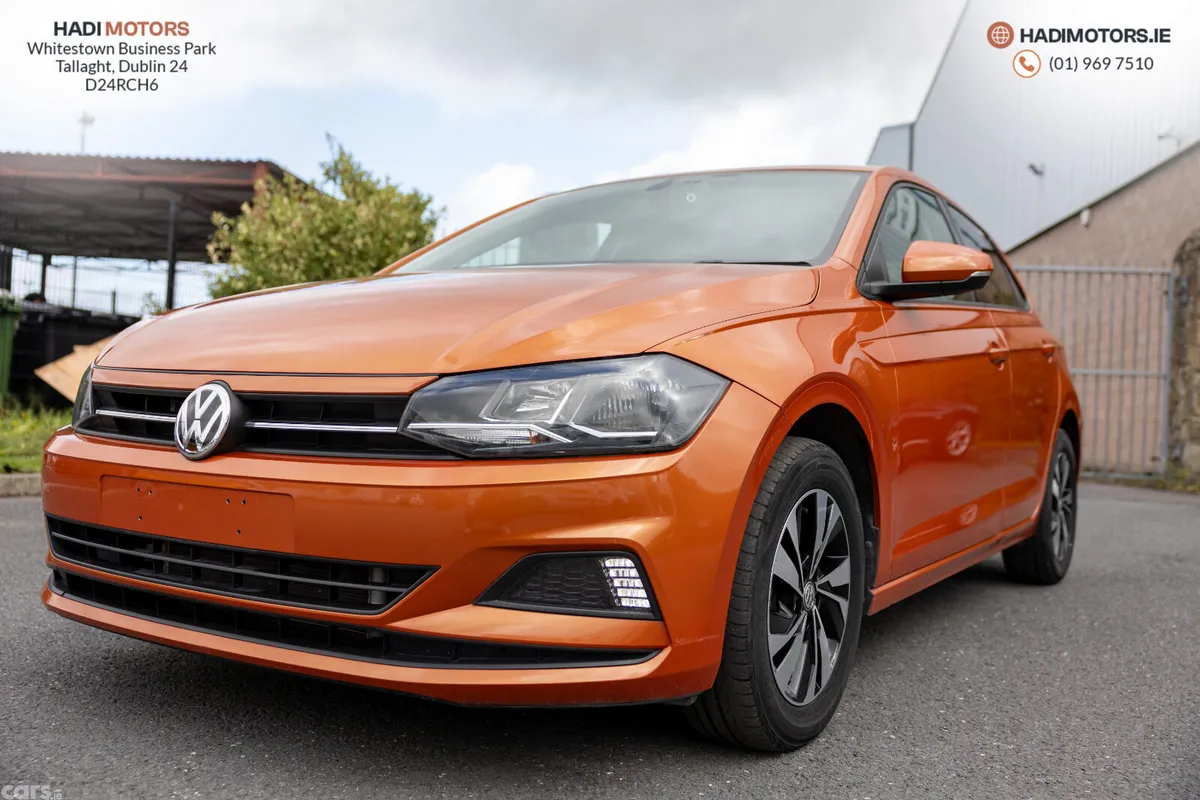 Volkswagen Polo Hatchback, Petrol, 2018, Orange