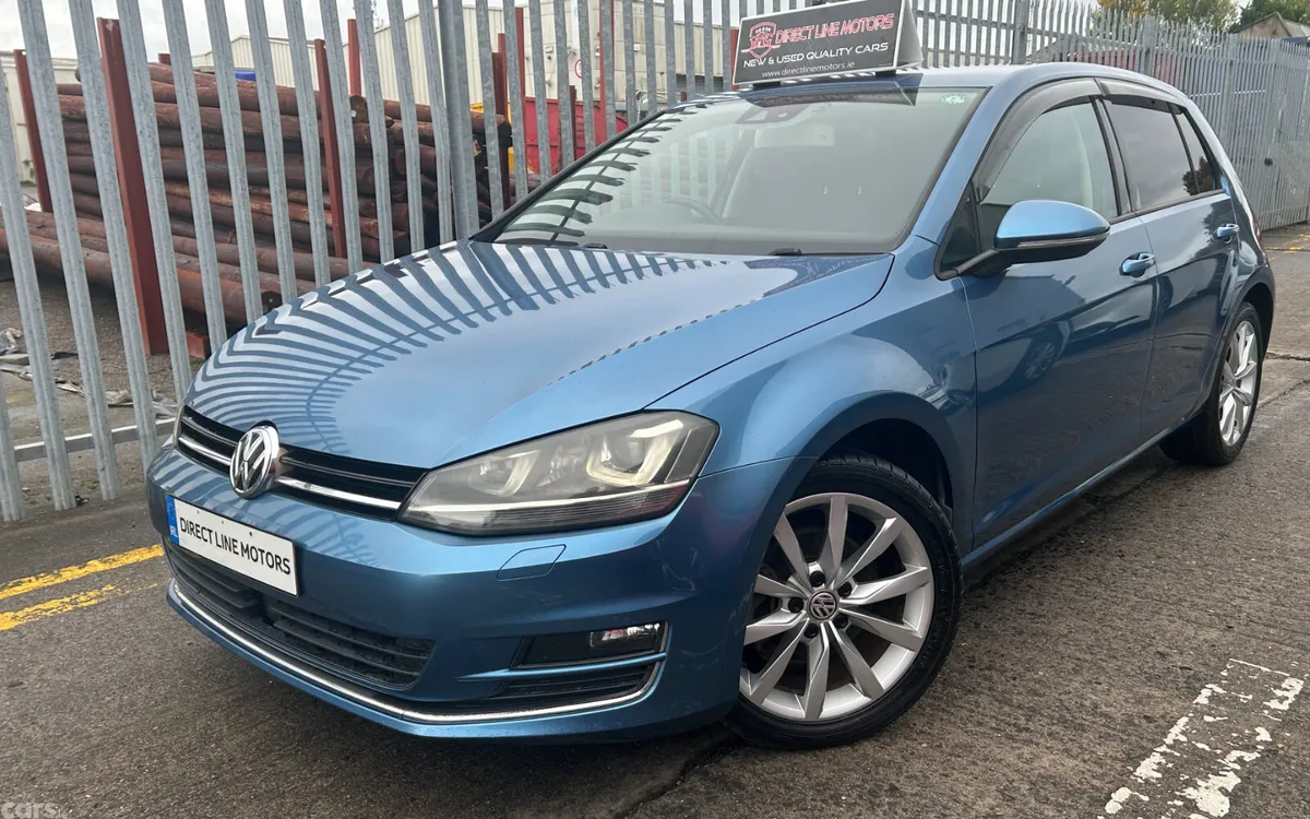 Volkswagen Golf Hatchback, Petrol, 2015, Blue