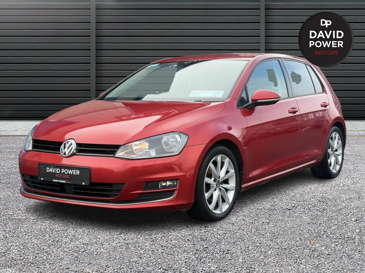 Volkswagen Golf Hatchback, Diesel, 2013, Red