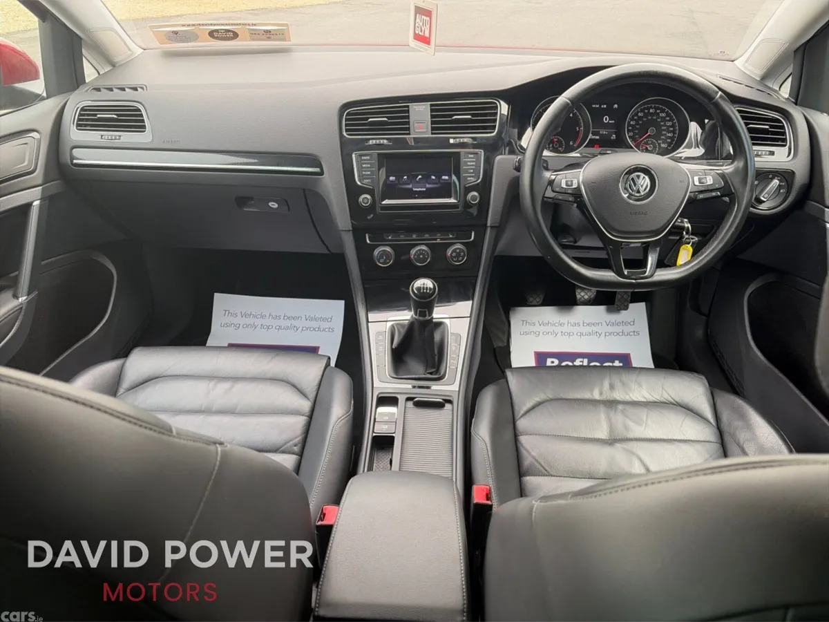 Volkswagen Golf Hatchback, Diesel, 2013, Red