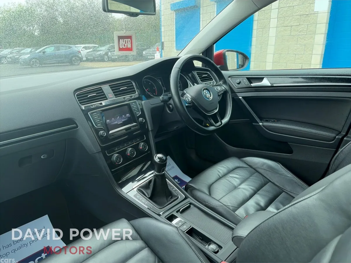 Volkswagen Golf Hatchback, Diesel, 2013, Red