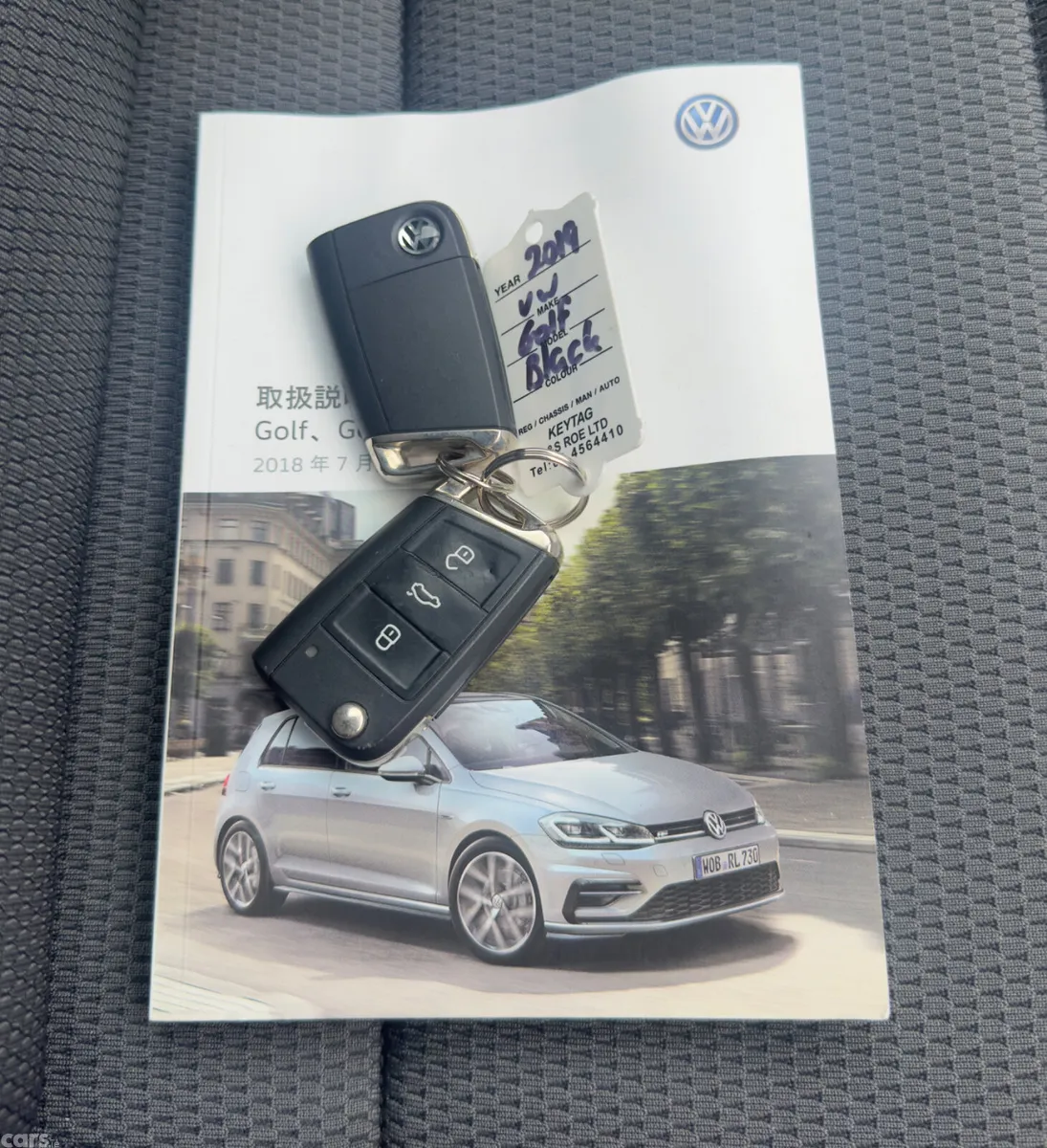 Volkswagen Golf Hatchback, Petrol, 2019, Black