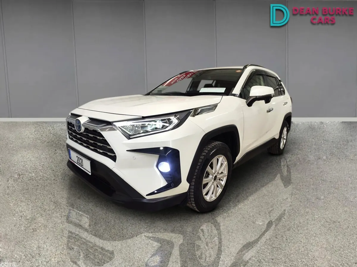 Toyota RAV4 SUV, Petrol Hybrid, 2020, White