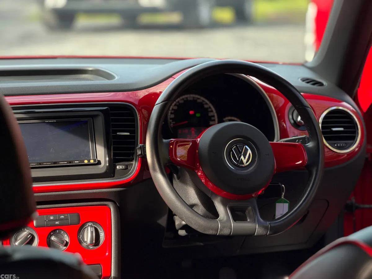 Volkswagen Beetle Hatchback, Petrol, 2013, Red