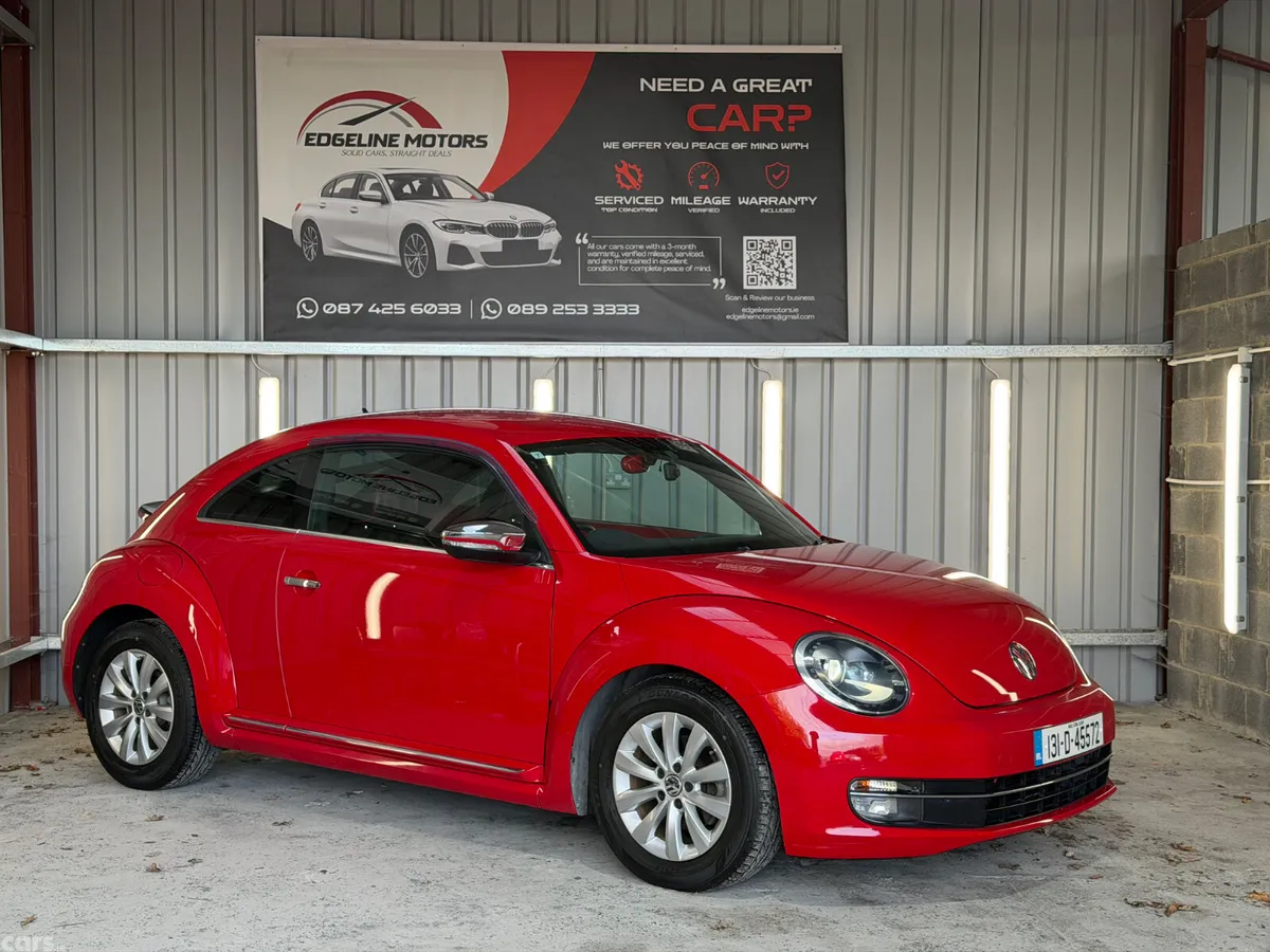 Volkswagen Beetle Hatchback, Petrol, 2013, Red
