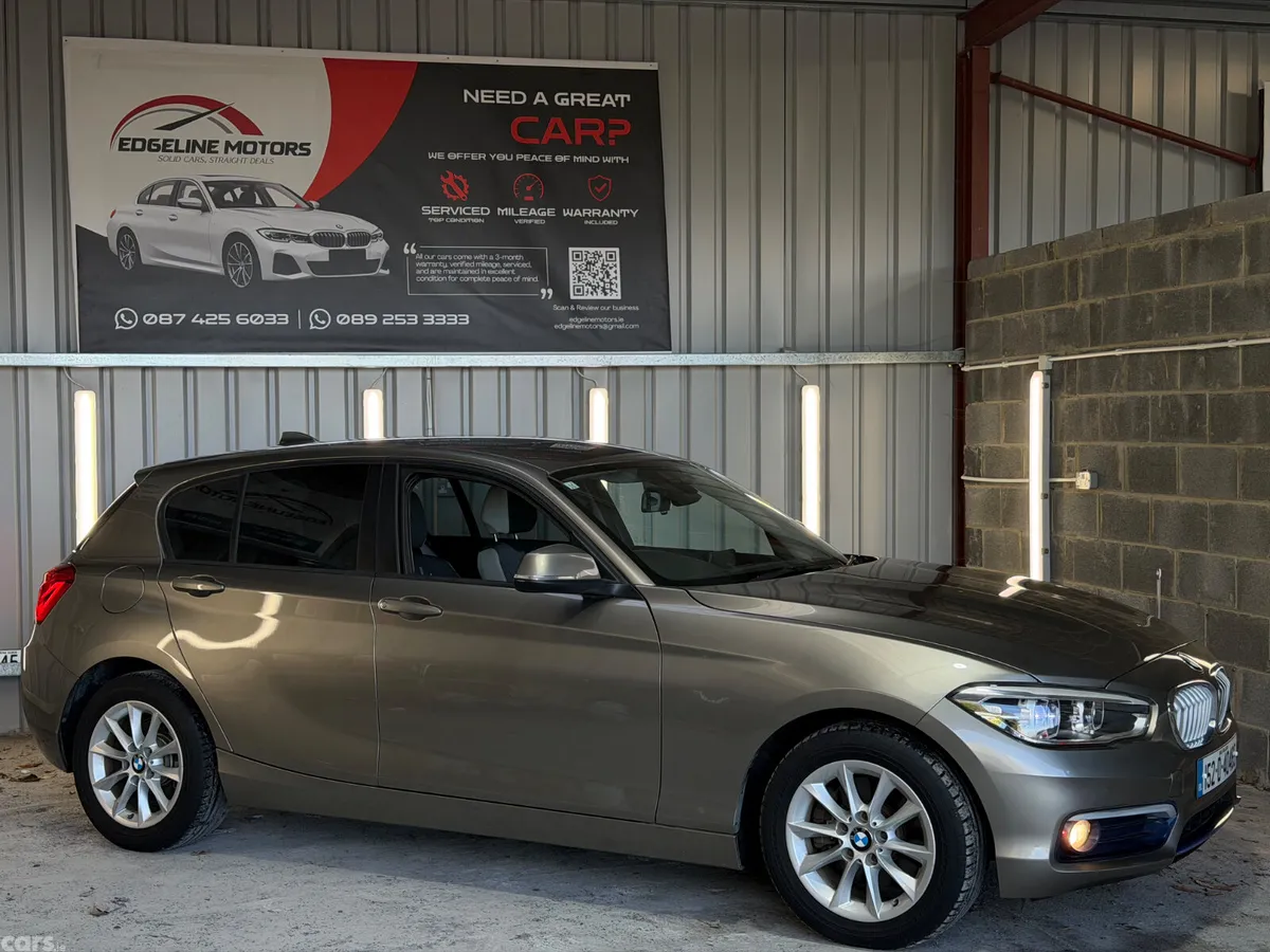 BMW 1-Series Hatchback, Petrol, 2015, Beige