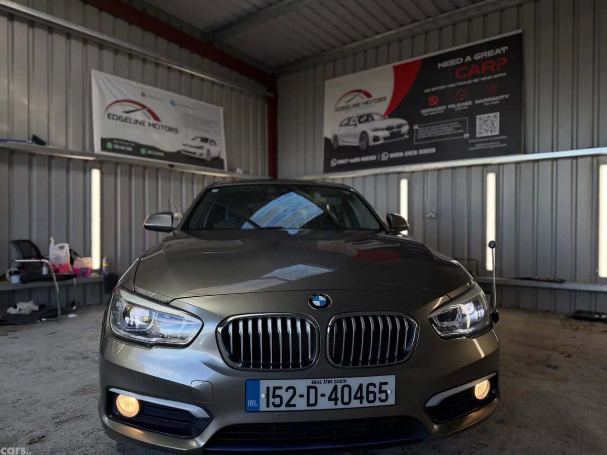 BMW 1-Series Hatchback, Petrol, 2015, Beige