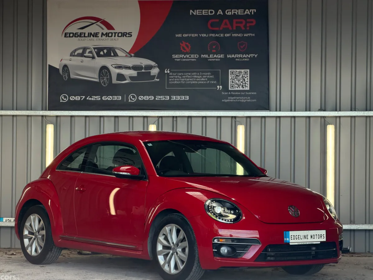 Volkswagen Beetle Hatchback, Petrol, 2018, Red