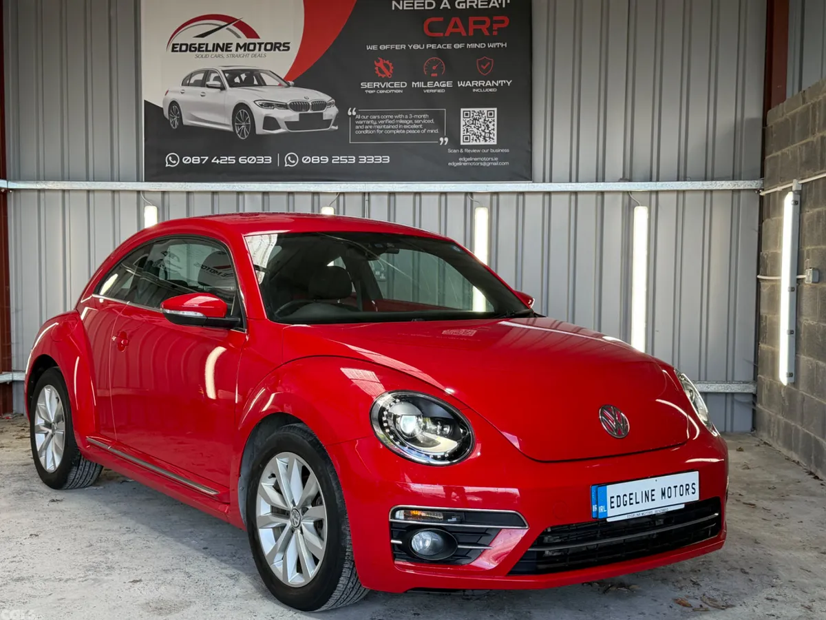 Volkswagen Beetle Hatchback, Petrol, 2018, Red