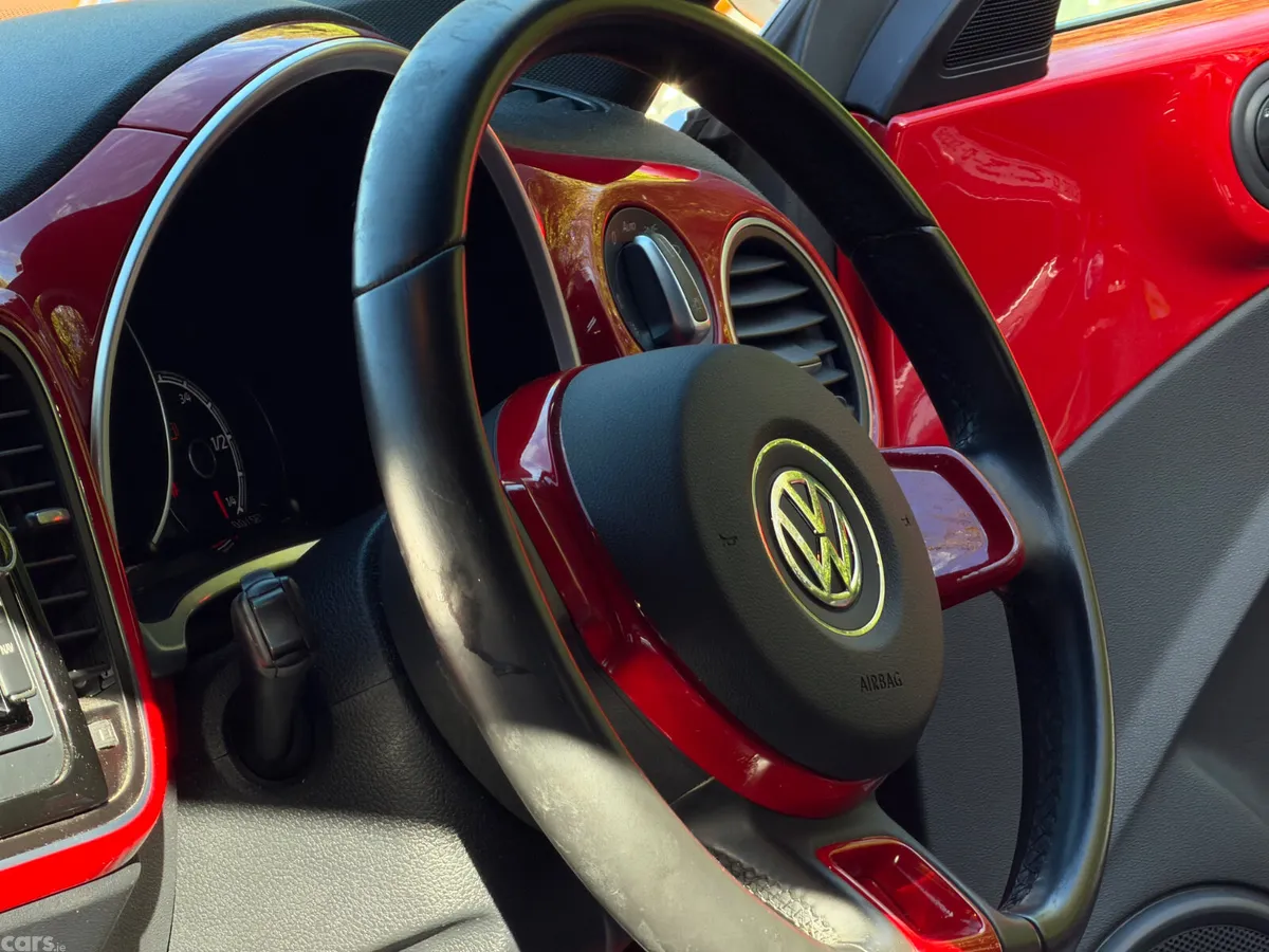 Volkswagen Beetle Hatchback, Petrol, 2018, Red