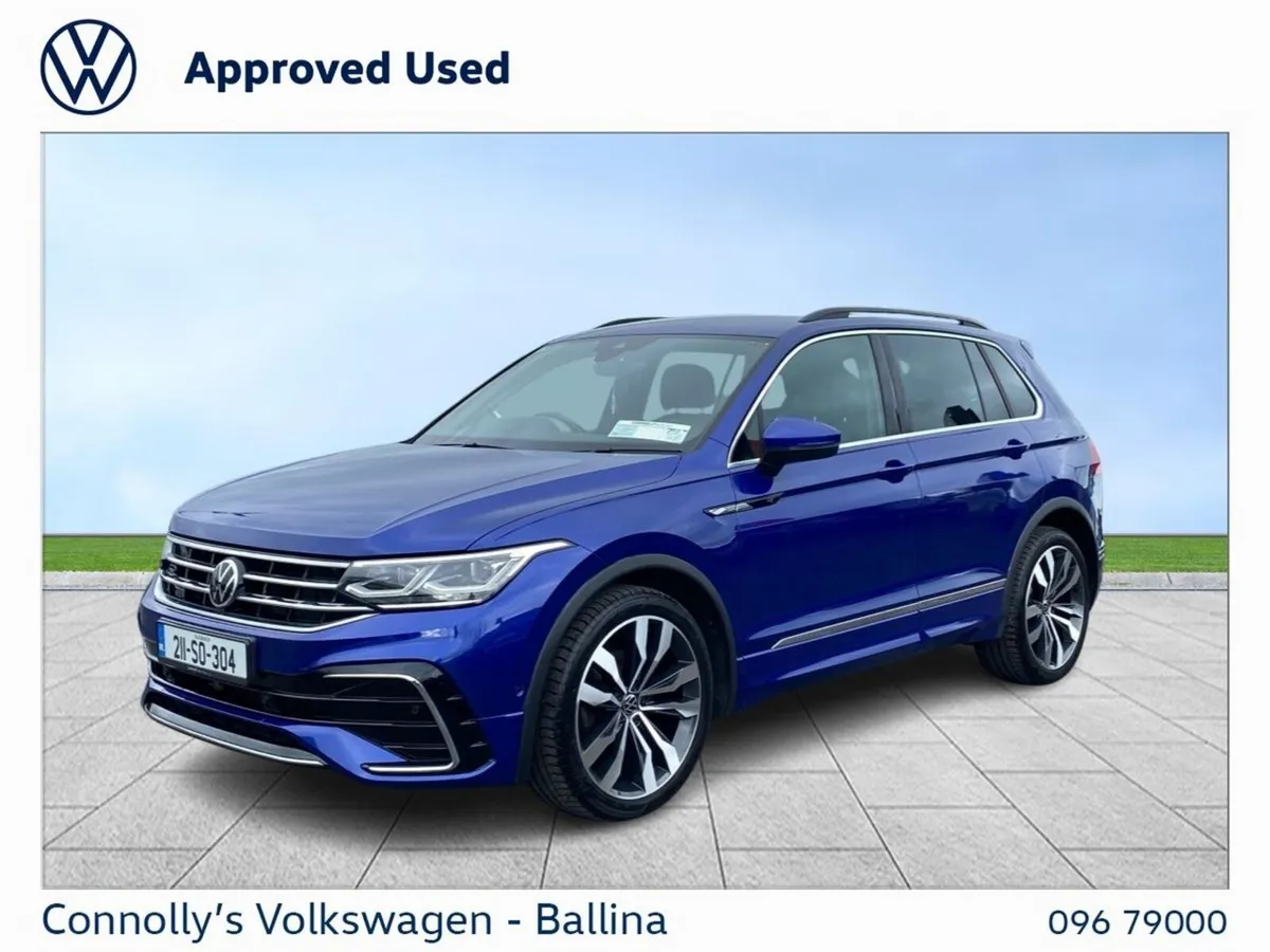 Volkswagen Tiguan SUV, Diesel, 2021, Blue