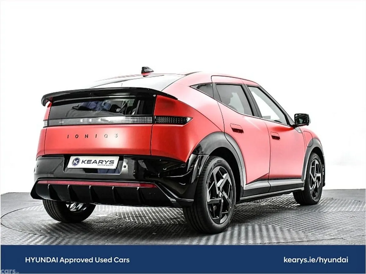 Hyundai IONIQ 3 Hatchback, Electric, 2027, Red