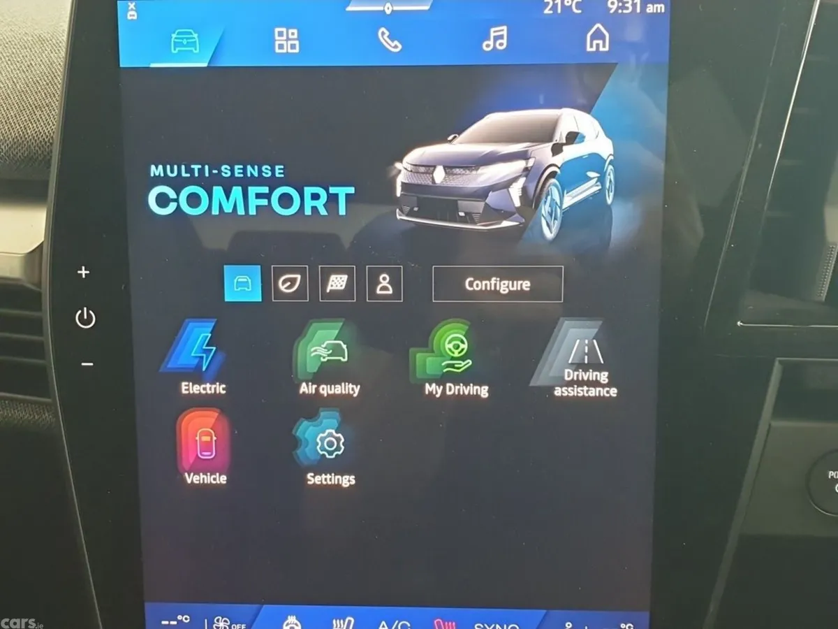 Renault Scenic E-Tech SUV, Electric, 2026, Blue