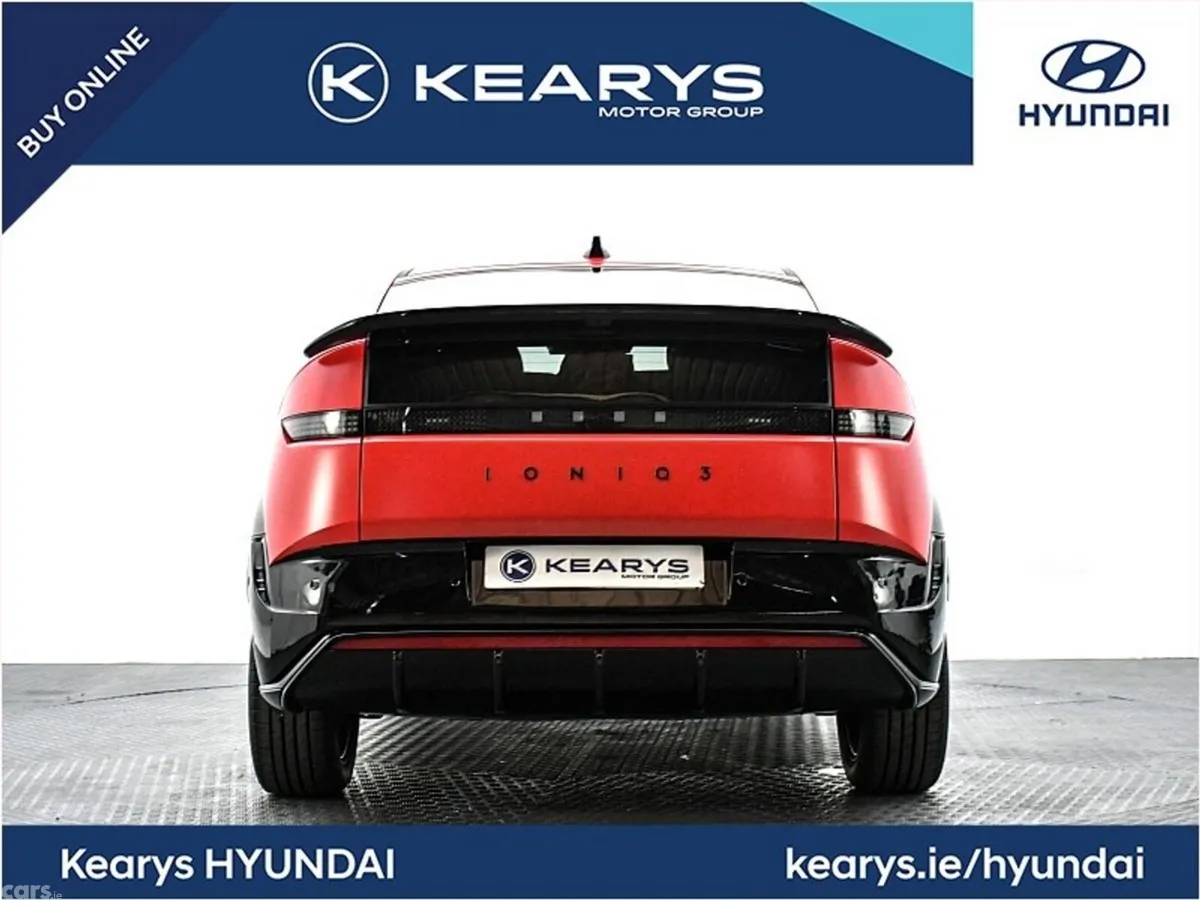 Hyundai IONIQ 3 Hatchback, Electric, 2027, Red