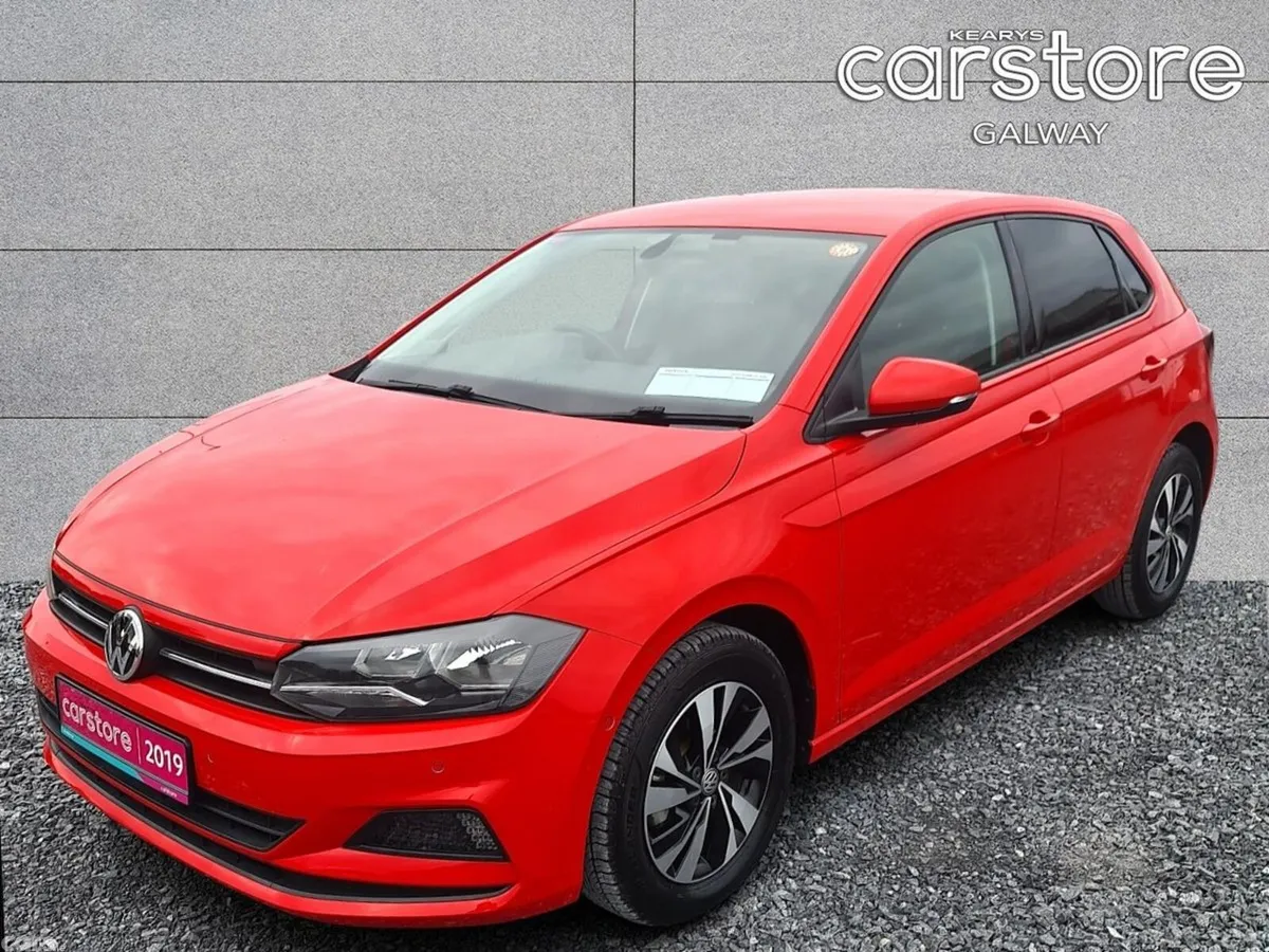 Volkswagen Polo Hatchback, Petrol, 2019, Red