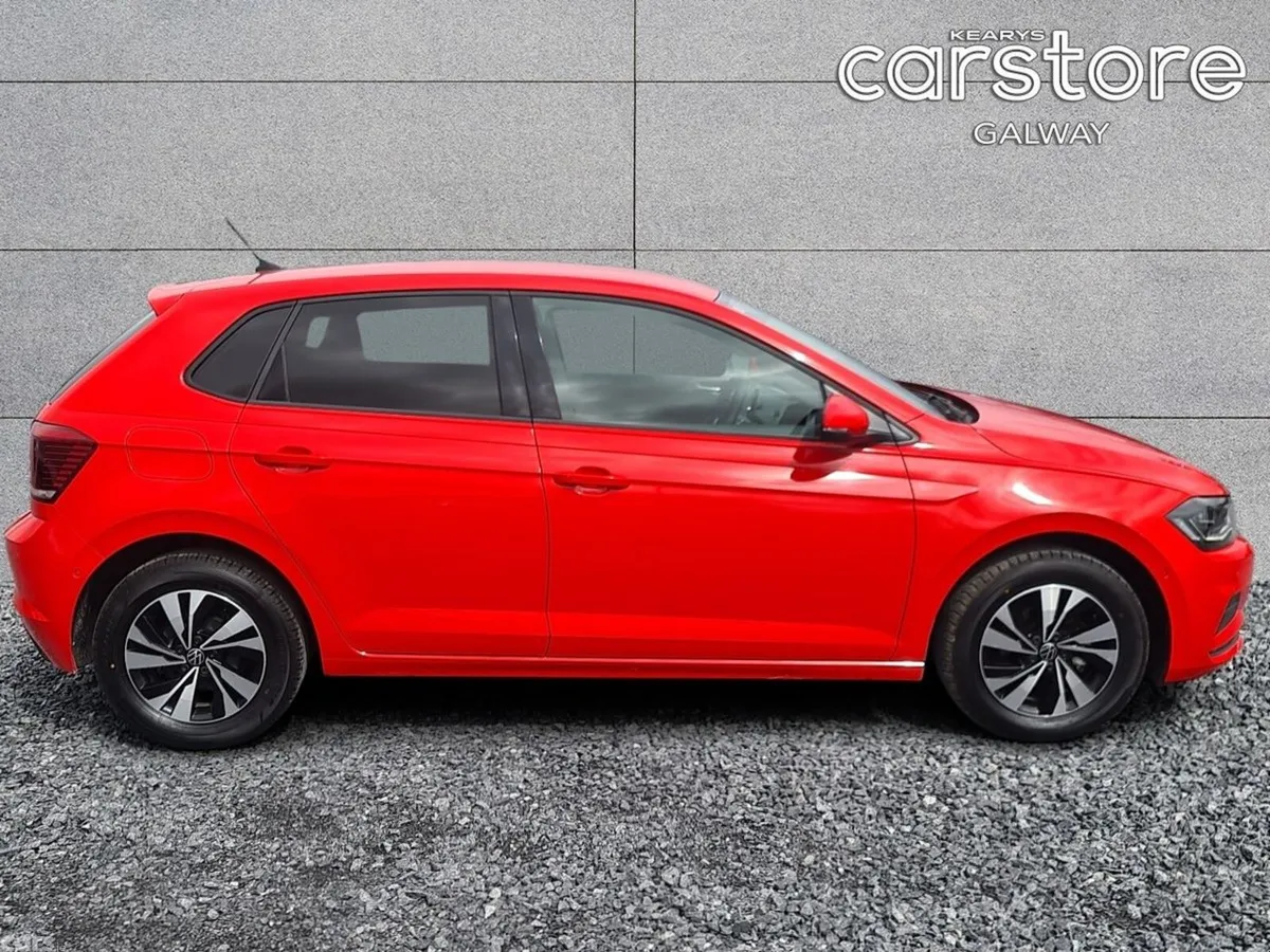 Volkswagen Polo Hatchback, Petrol, 2021, Red
