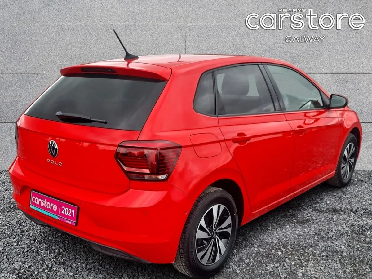 Volkswagen Polo Hatchback, Petrol, 2021, Red