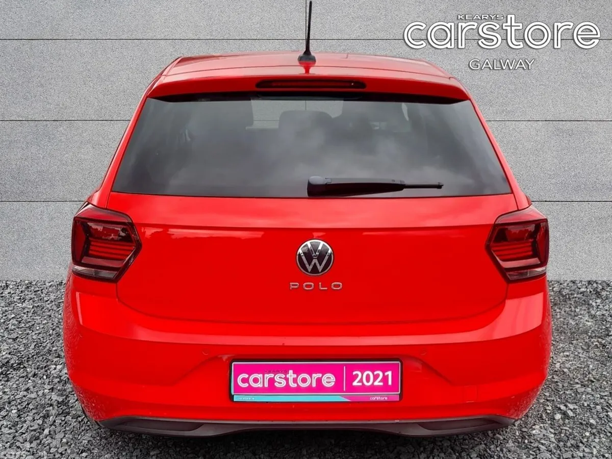 Volkswagen Polo Hatchback, Petrol, 2021, Red