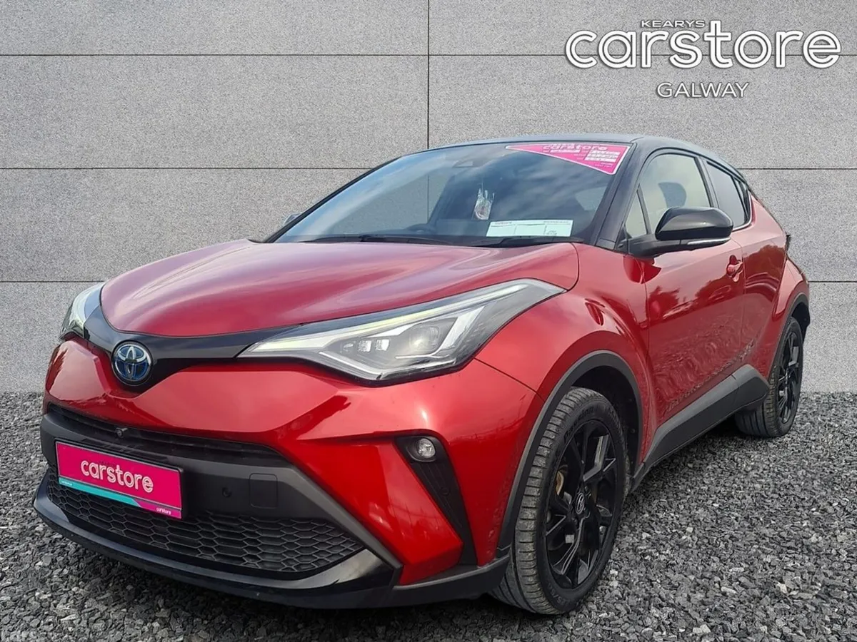 Toyota C-HR SUV, Petrol Hybrid, 2021, Red